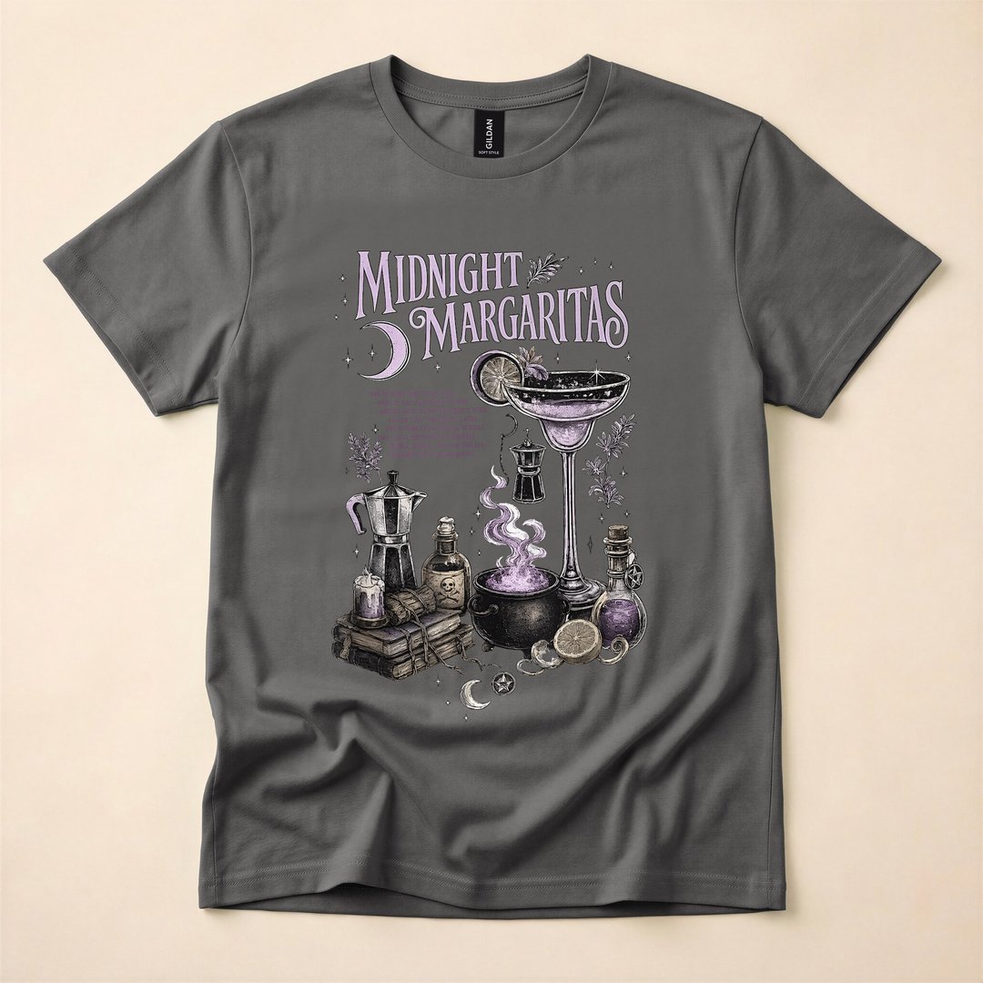 Midnight Margaritas Practical Magic Witch Halloween T-Shirt - photo 5