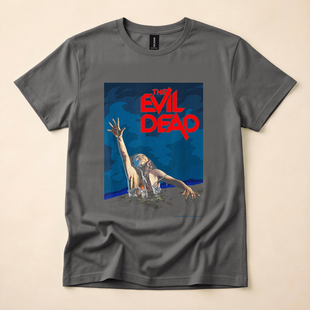 Evil Dead 1981 Vintage Horror Movie Poster Halloween T-Shirt - photo 5