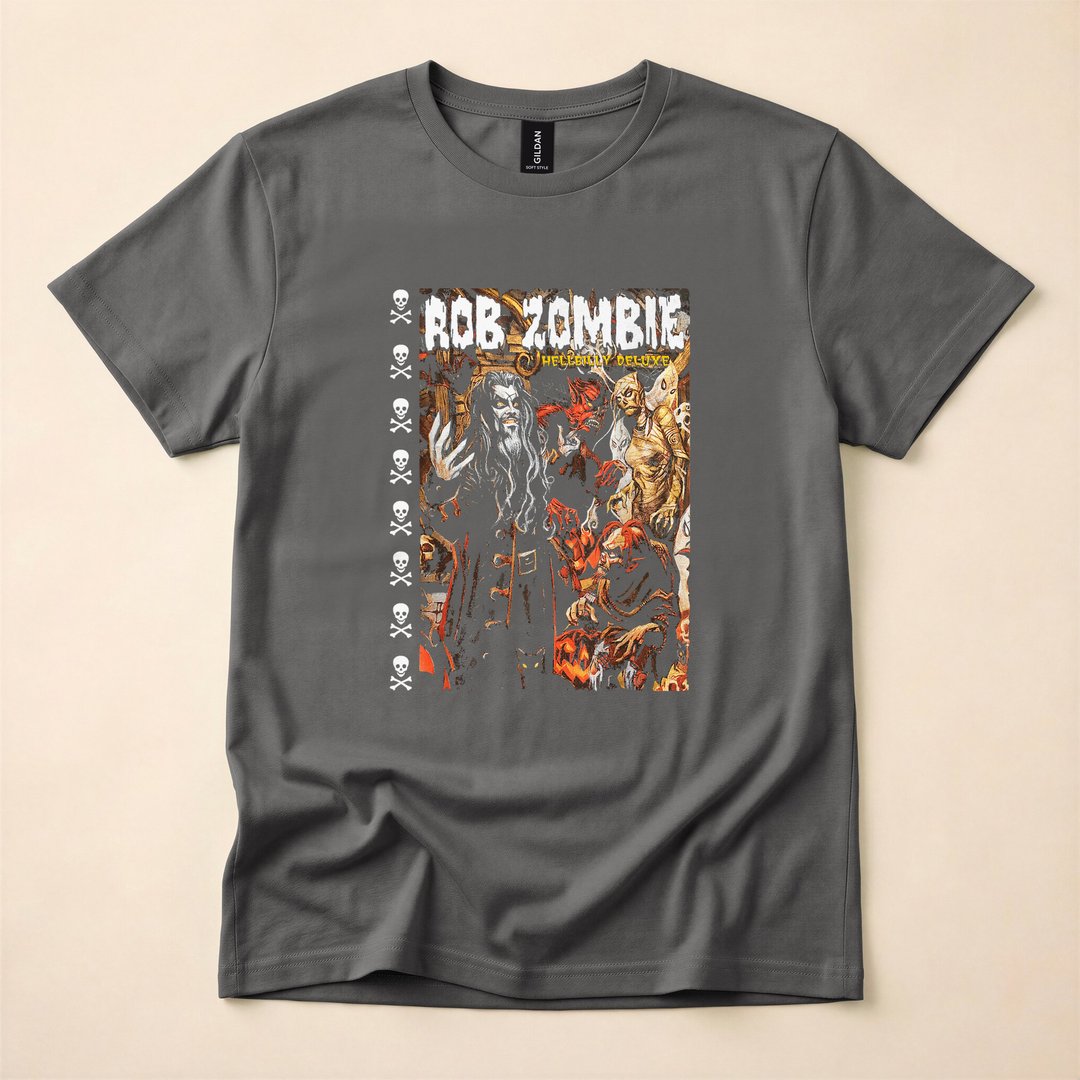 Rob Zombie Hellbilly Deluxe Horror Rock T-Shirt - photo 5