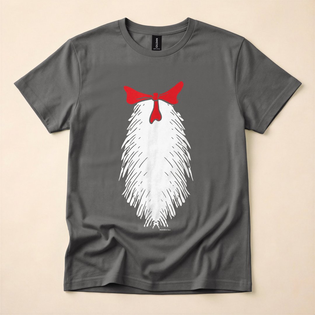 The Cat in the Hat Belly Halloween Costume T-Shirt - photo 5