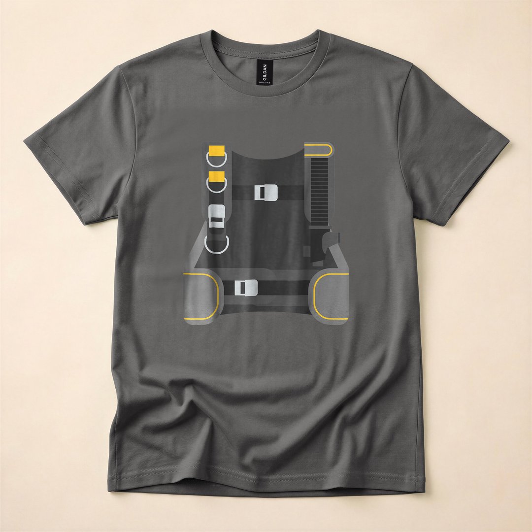 Scuba Diver Last Minute Halloween Costume T-Shirt - photo 5