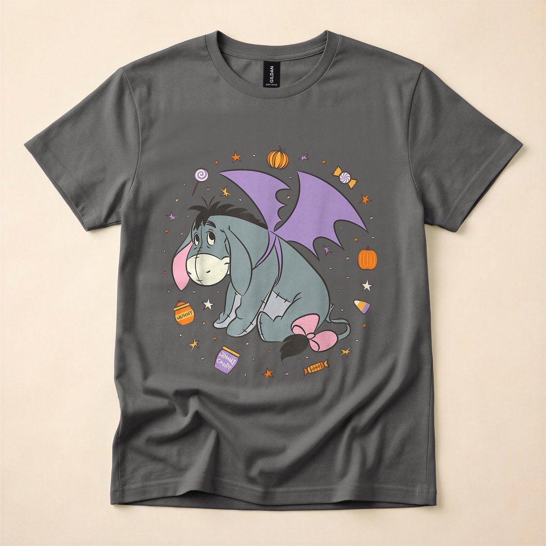 Winnie the Pooh Eeyore Halloween Trick-or-Treat T-Shirt - photo 5