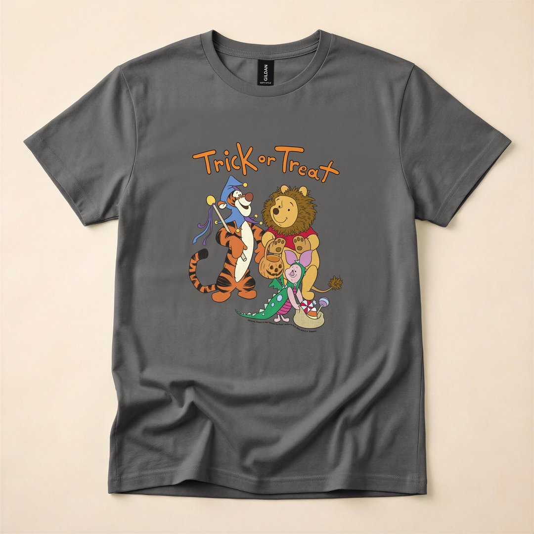 Winnie the Pooh Halloween Trick-or-Treat Group T-Shirt - photo 5