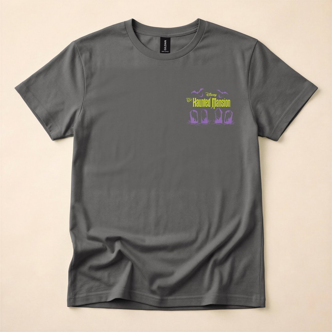 Haunted Mansion Tomb Sweet Tomb Halloween T-Shirt, Spooky Season Graphic Tee Gift - photo 5