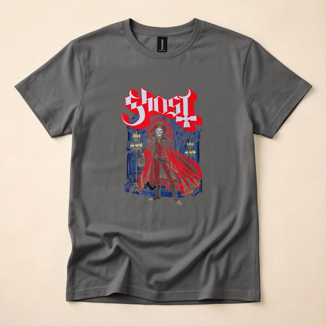 Ghost Red Death Occult Horror Band T-Shirt - photo 5