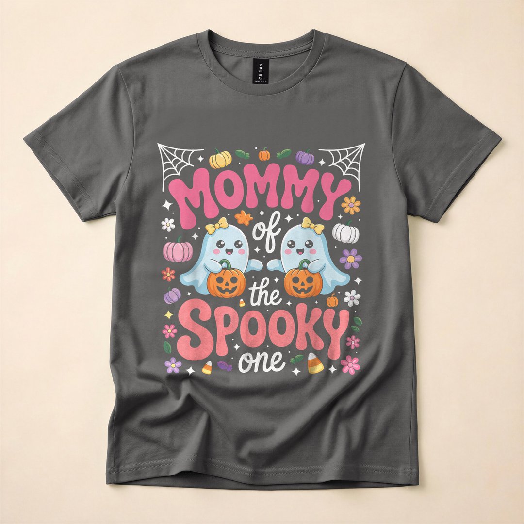 Mommy of the Spooky One Halloween Birthday T-Shirt - photo 5