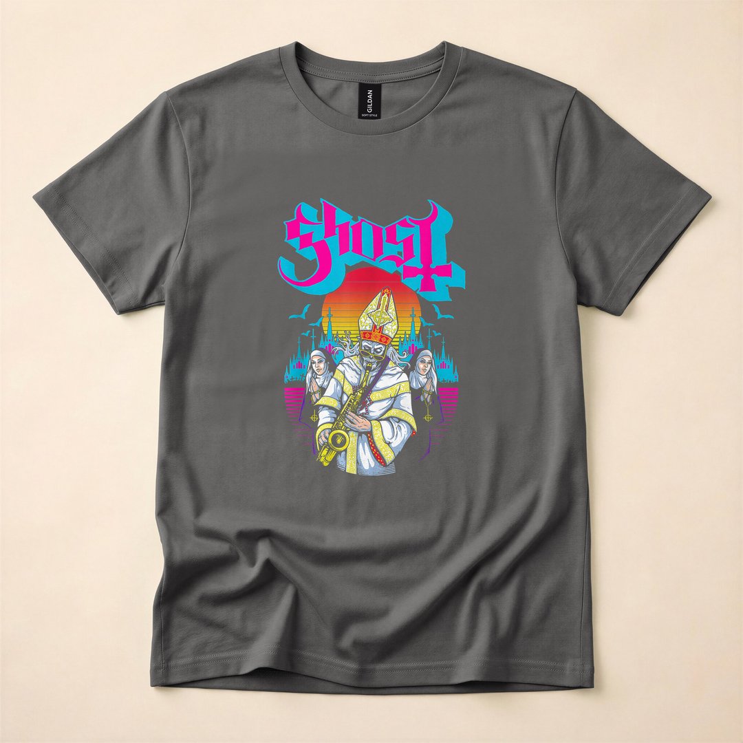 Ghost Miasma Vice Occult Horror Band T-Shirt - photo 5