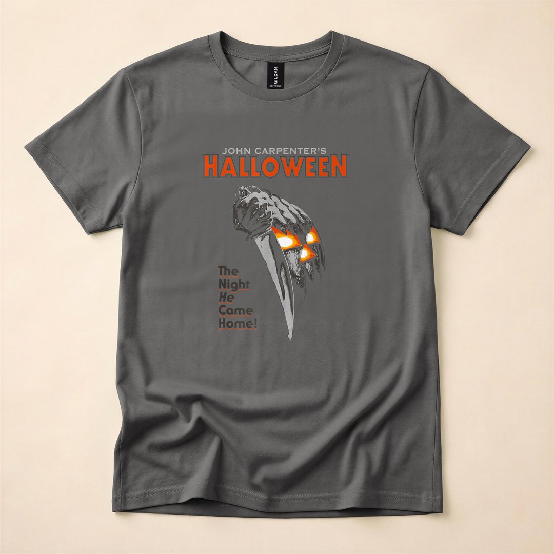Classic Halloween Horror Movie Poster Spooky Night T-Shirt - photo 5