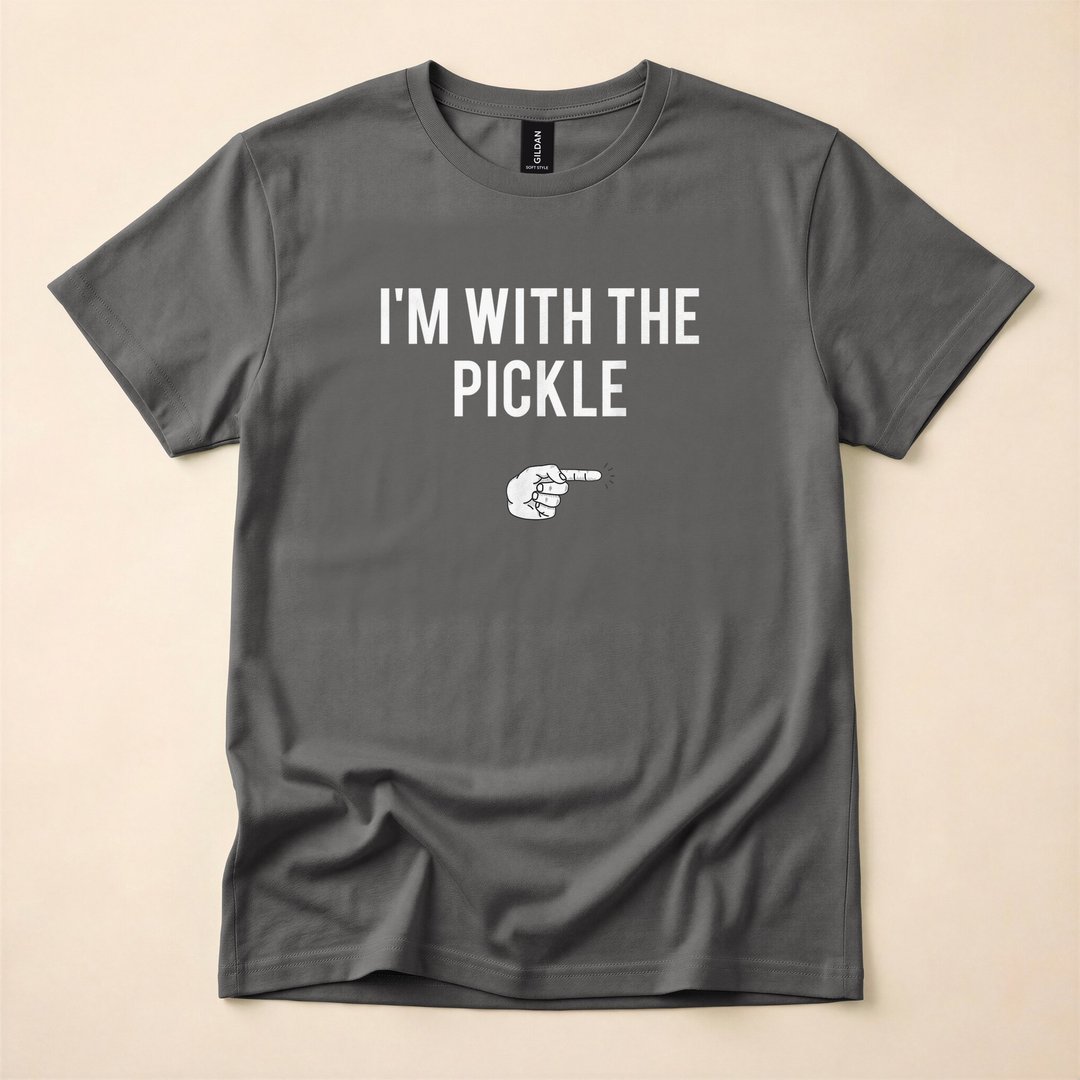 I'm With the Pickle Halloween Costume Party T-Shirt - photo 5