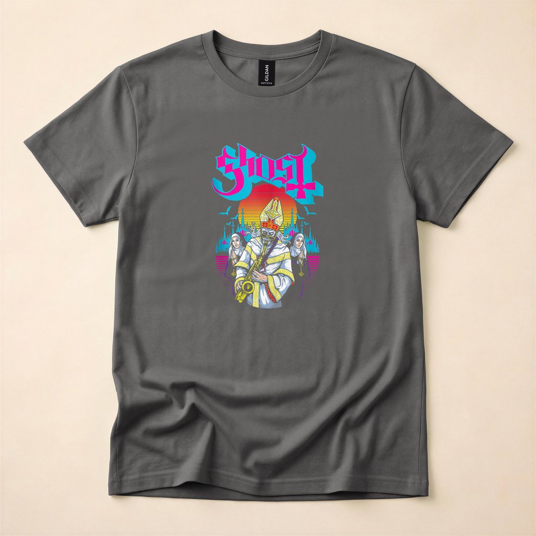 Ghost Miasma Vice Occult Horror Band T-Shirt - photo 5