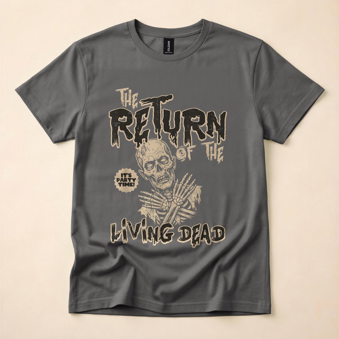 The Return of the Living Dead Zombie Horror T-Shirt - photo 5