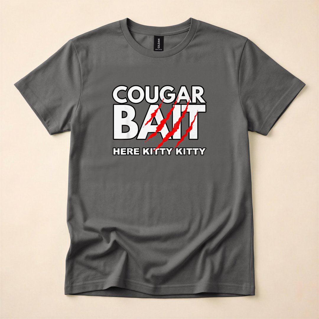 Cougar Bait Funny Halloween Costume T-Shirt - photo 5