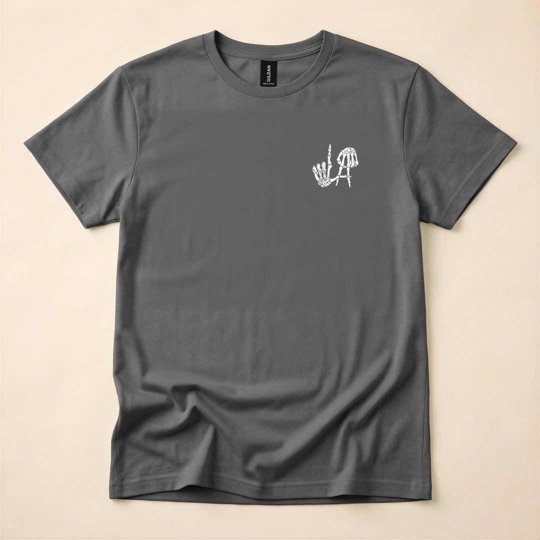 Los Angeles Skeleton LA Sign Graphic T-Shirt - photo 5