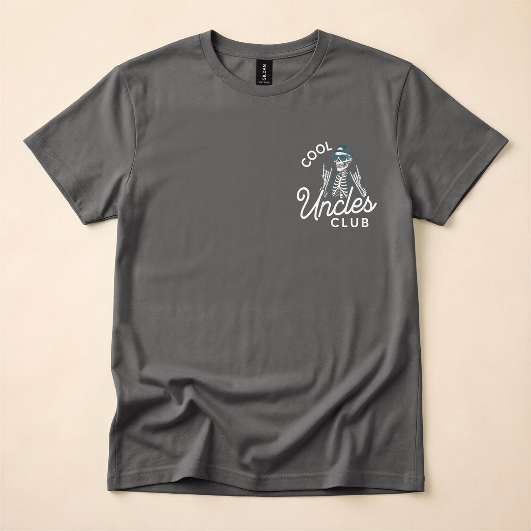 Cool Uncles Club Funny Skeleton Uncle T-Shirt - photo 5