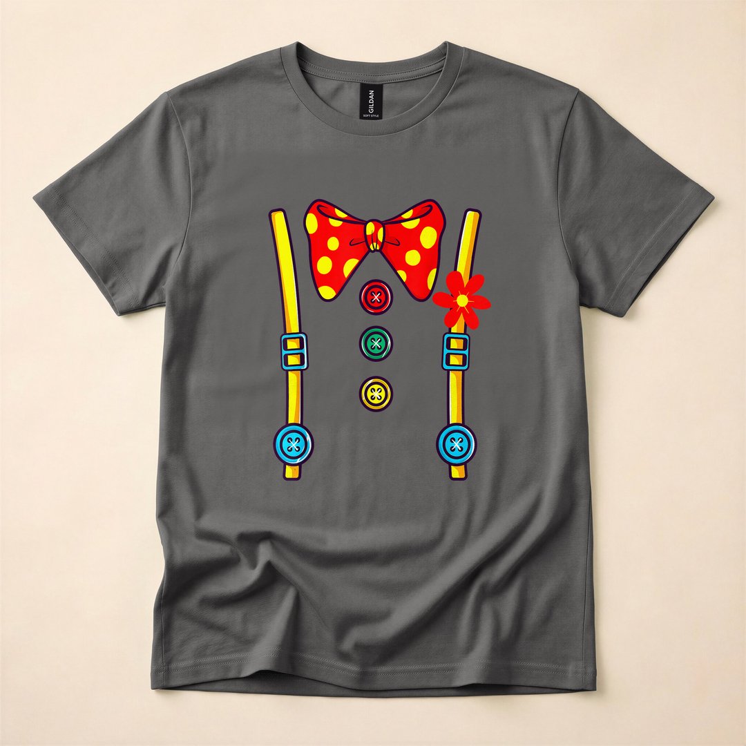 Vintage Clown Costume Halloween Family Matching T-Shirt - photo 5
