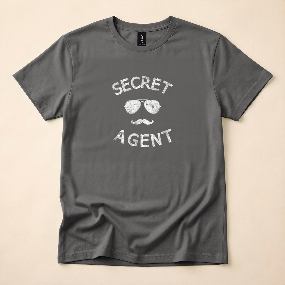 Secret Agent Spy Funny Halloween Costume T-Shirt - photo 5