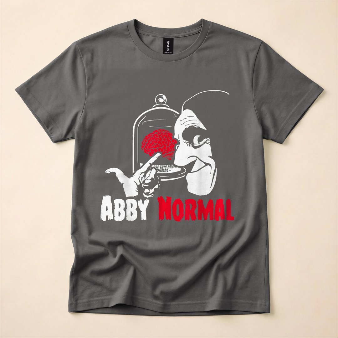 Abby Normal Brain Funny Frankenstein Halloween T-Shirt - photo 5