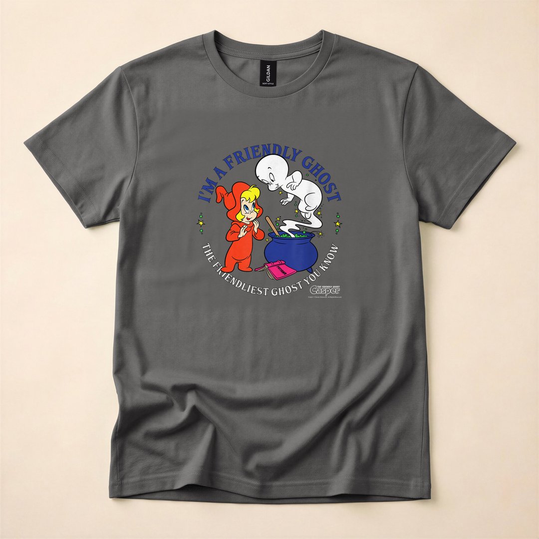 Casper the Friendly Ghost Halloween T-Shirt - photo 5