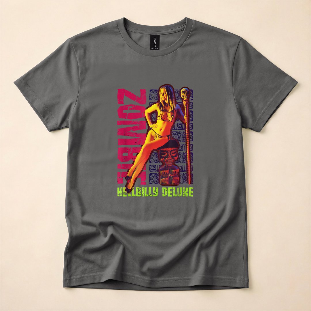Rob Zombie Stone Age Sheri Horror Rock Halloween T-Shirt - photo 5