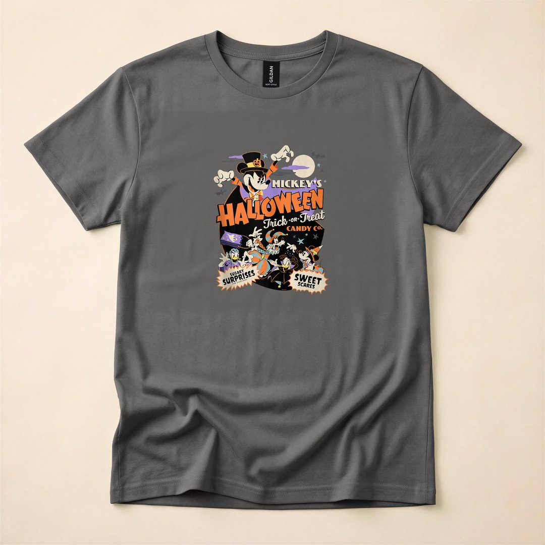 Mickey's Halloween Trick or Treat Candy Co T-Shirt - photo 5