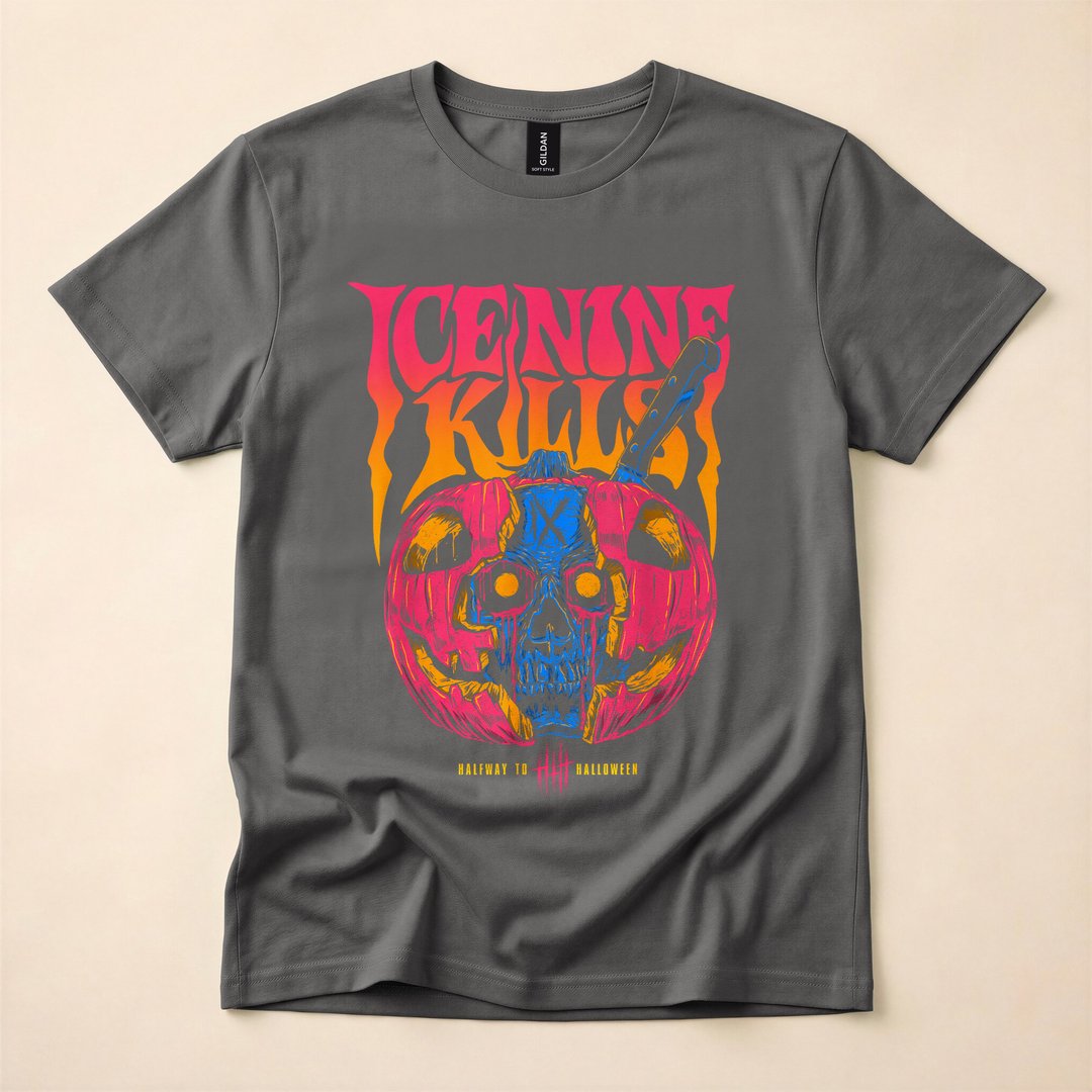 Ice Nine Kills Pumpkin Head Horror T-Shirt - photo 5