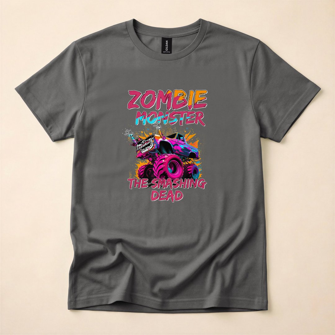 Zombie Monster Truck The Smashing Dead T-Shirt - photo 5