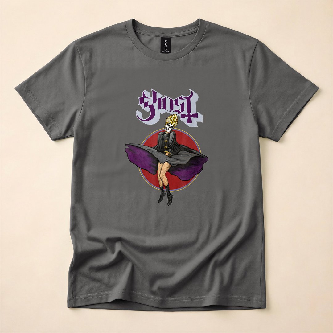 Ghost Band Papa Marilyn Occult Rock T-Shirt - photo 5