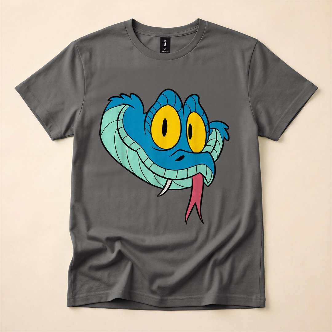 Disney Zootopia 2 Gary De'Snake Big Face Halloween T-Shirt - photo 5