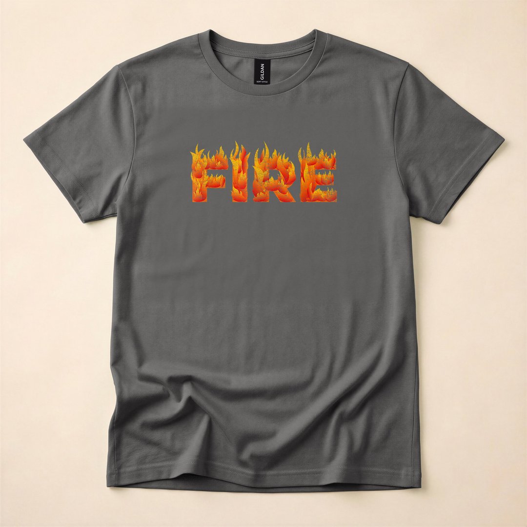 Fire and Ice Matching Couples Halloween Costume T-Shirt - photo 5