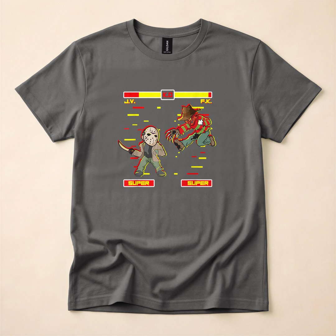 Horror Movie Video Game Lazy Halloween Costume T-Shirt - photo 5