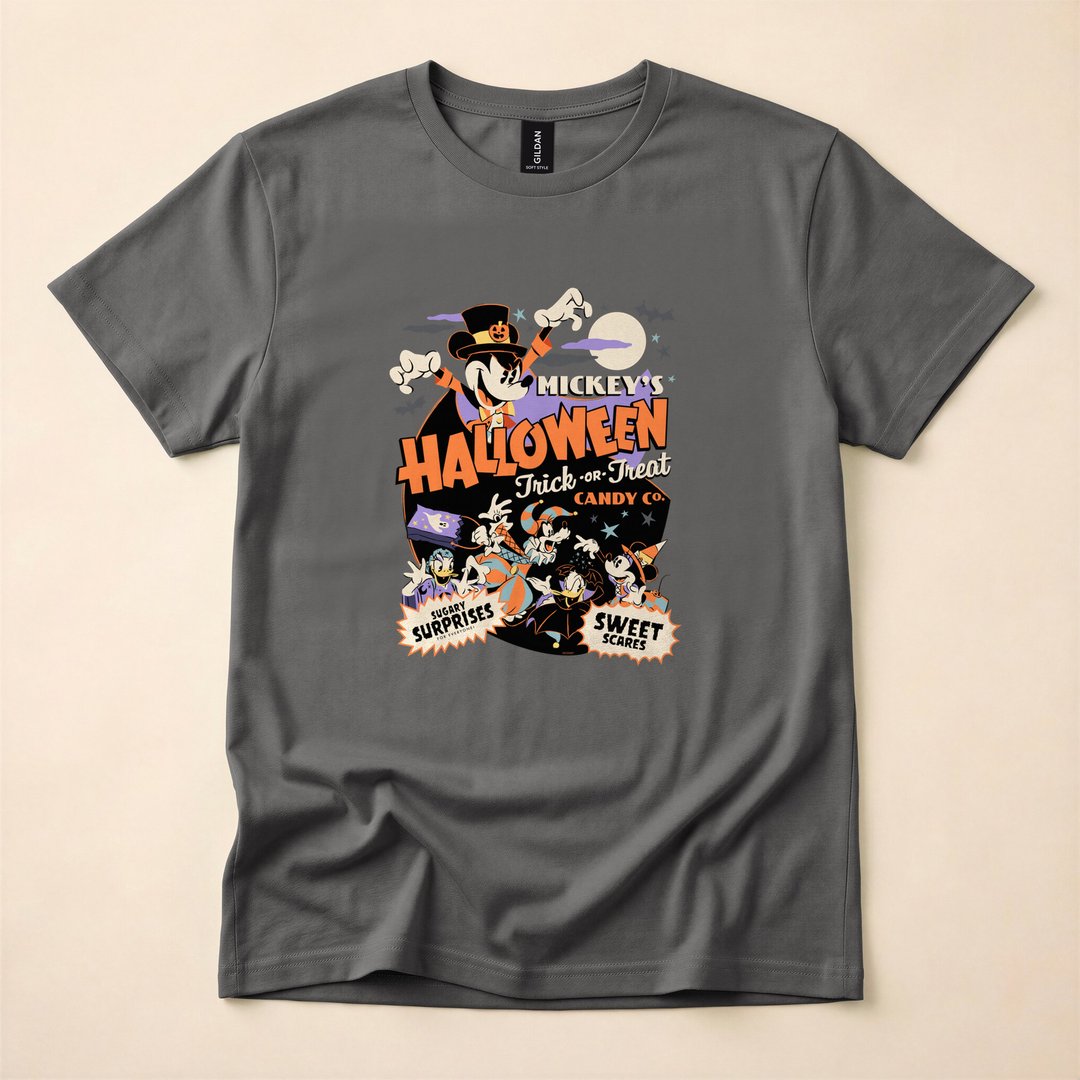 Disney Mickey's Halloween Trick or Treat Candy Co T-Shirt - photo 5