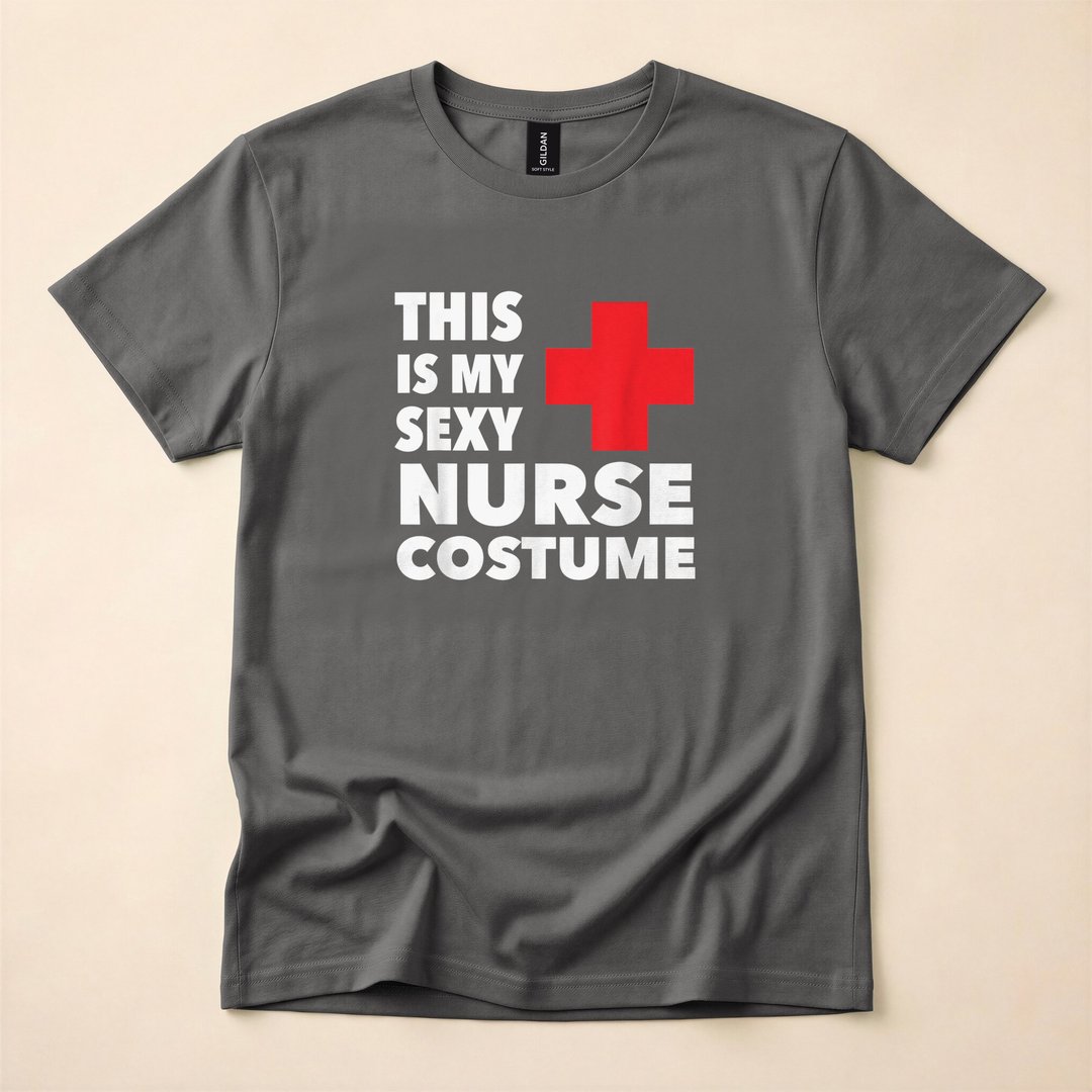 This Is My Sexy Nurse Halloween Costume T-Shirt - photo 5
