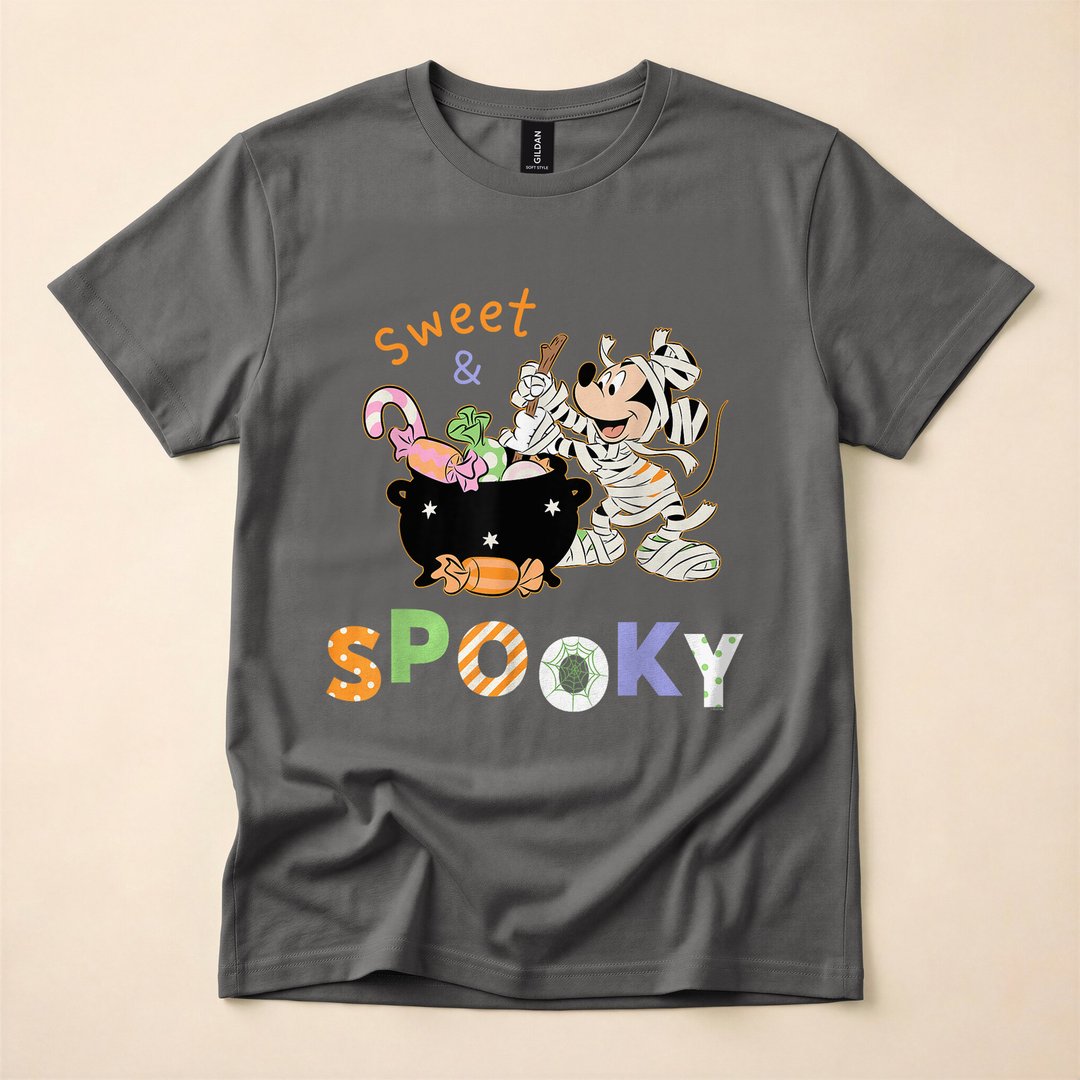 Mickey Mouse Sweet and Spooky Halloween Candy T-Shirt - photo 5