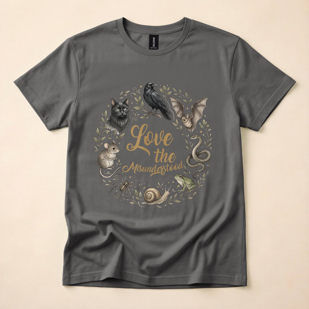 Love the Misunderstood Bats Ravens and Spiders T-Shirt - photo 5