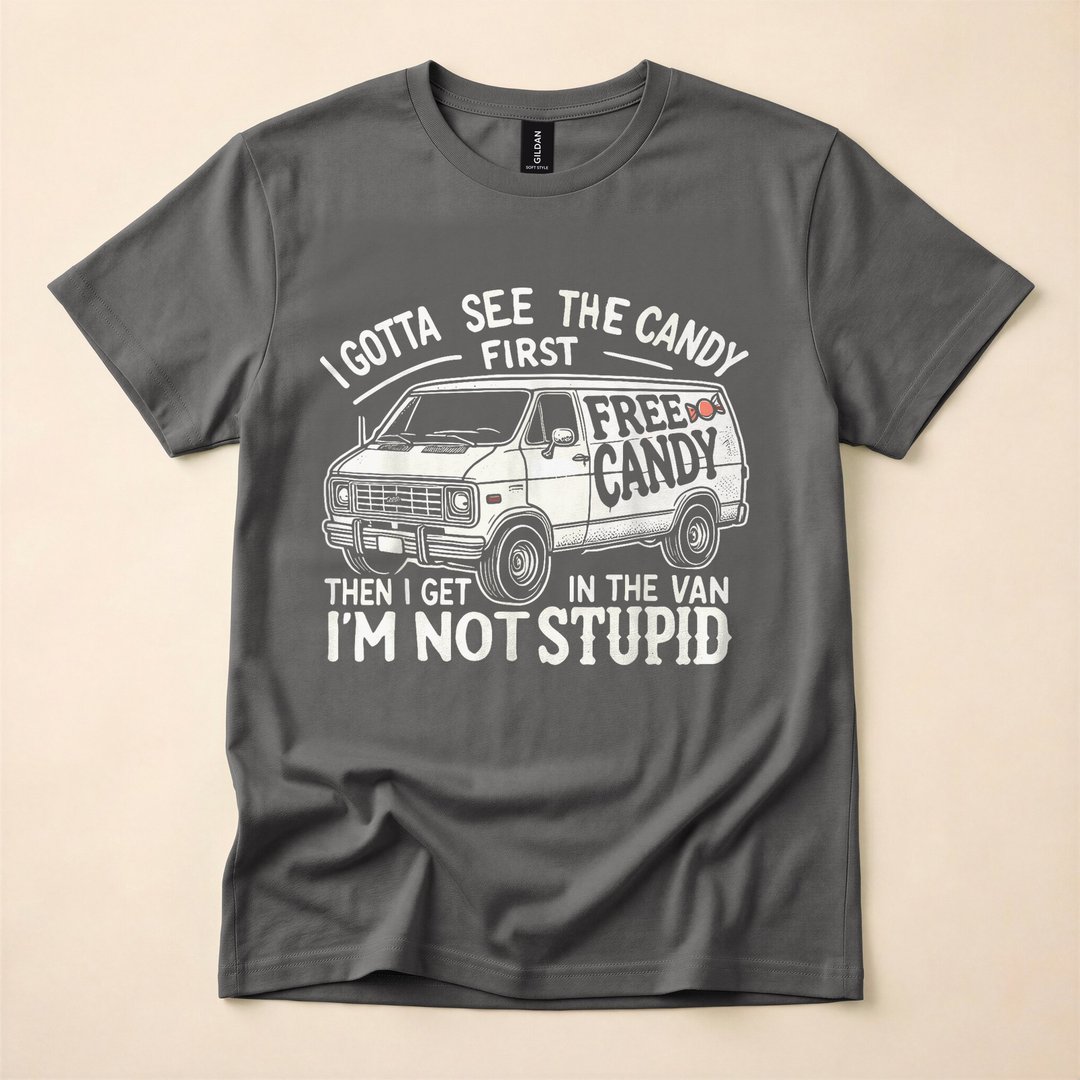 I Gotta See the Candy First Funny Halloween T-Shirt - photo 5