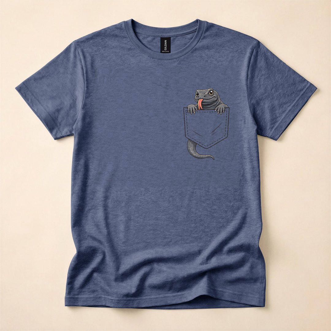 Komodo Dragon Reptile Funny Halloween Costume T-Shirt