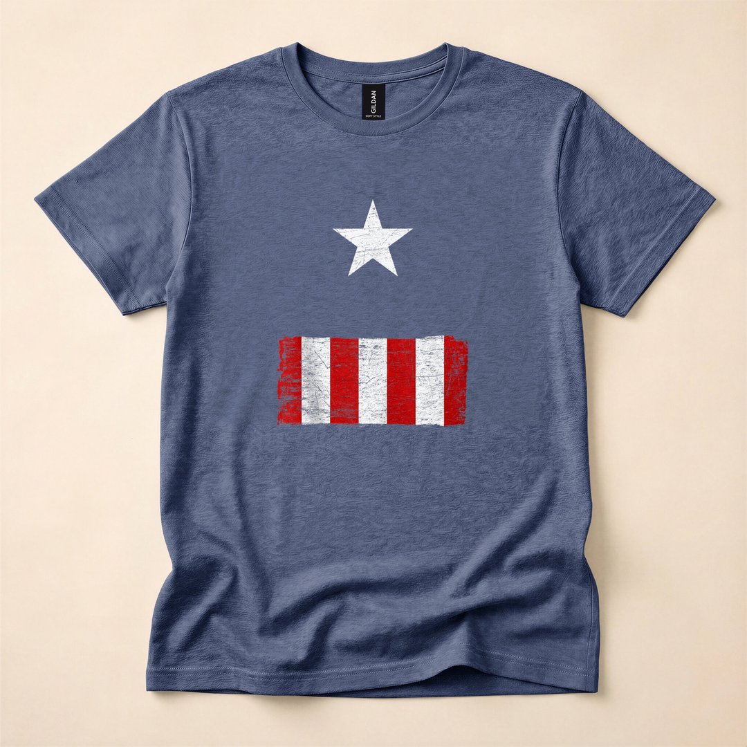 Captain America Halloween Costume T-Shirt