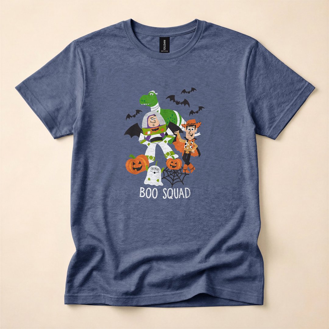Toy Story Halloween Boo Squad Cartoon T-Shirt
