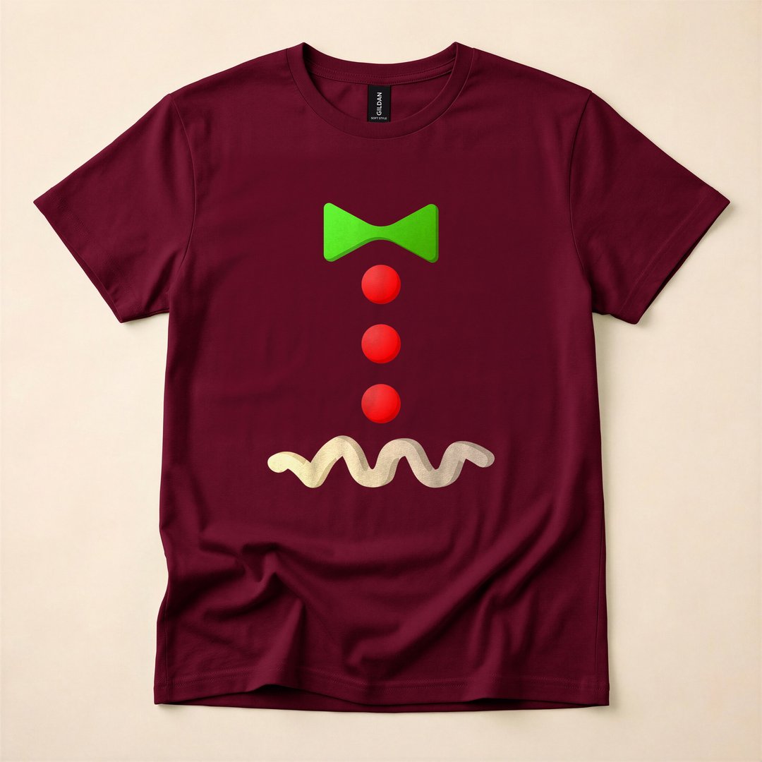 Gingerbread Man Funny Halloween Costume T-Shirt