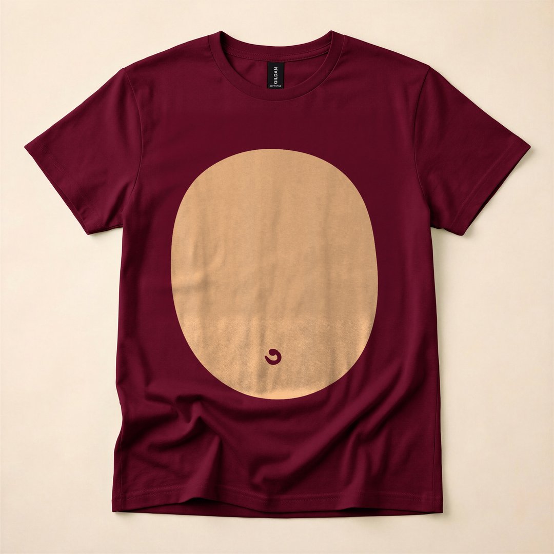 Monkey Face Halloween Animal Costume T-Shirt