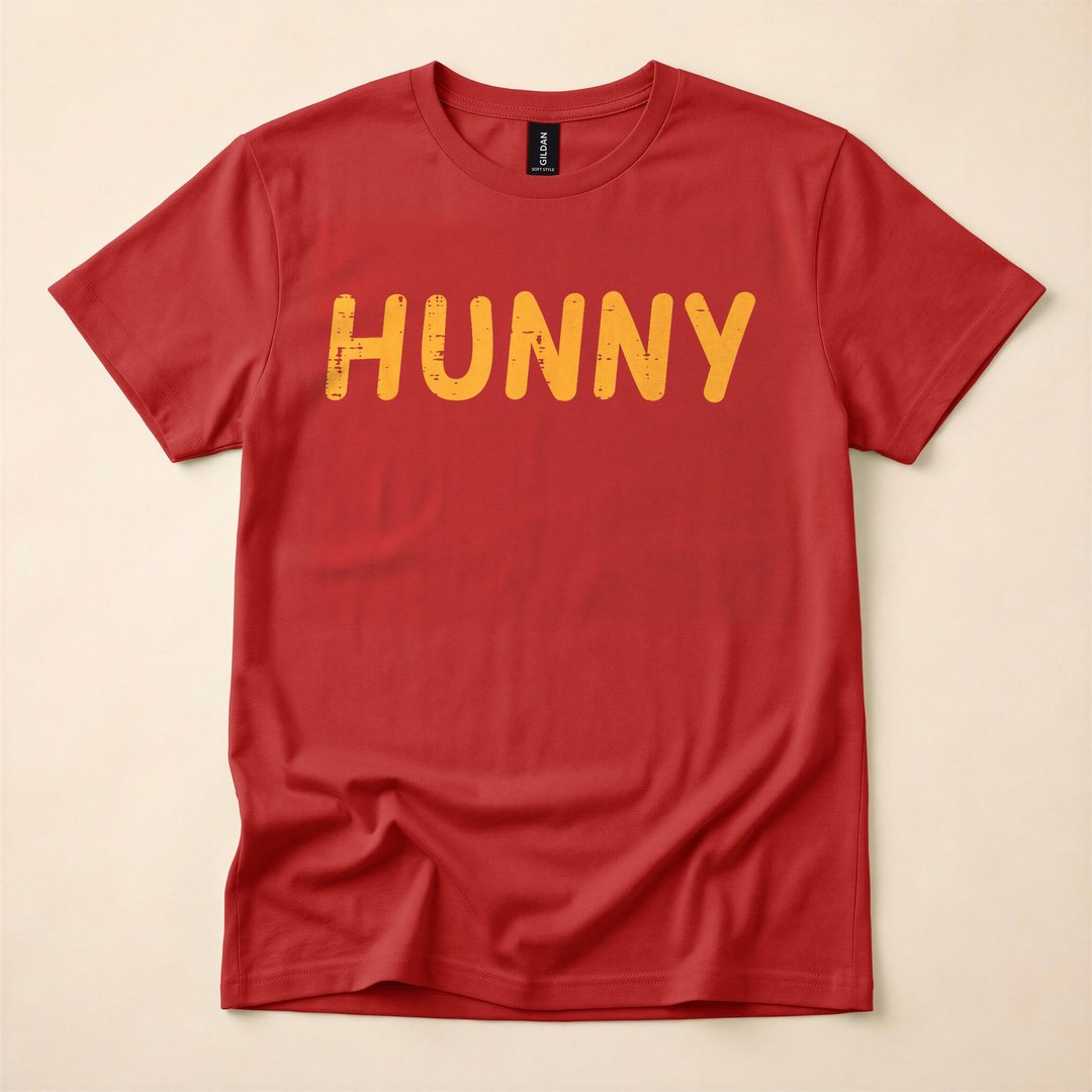 Hunny Bear Cute Matching Halloween Costume T-Shirt