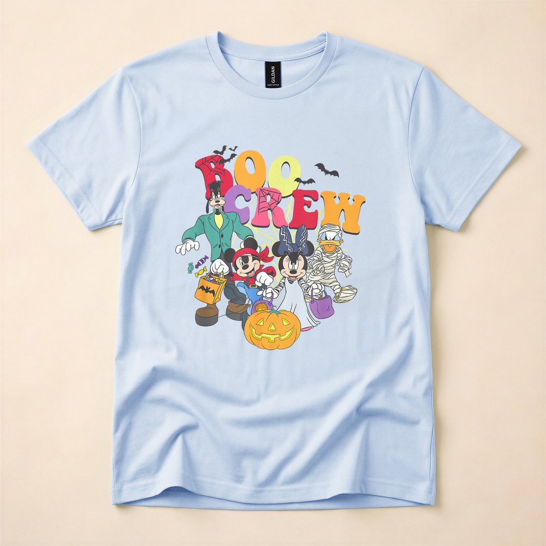 Disney Mickey and Friends Boo Crew Halloween T-Shirt