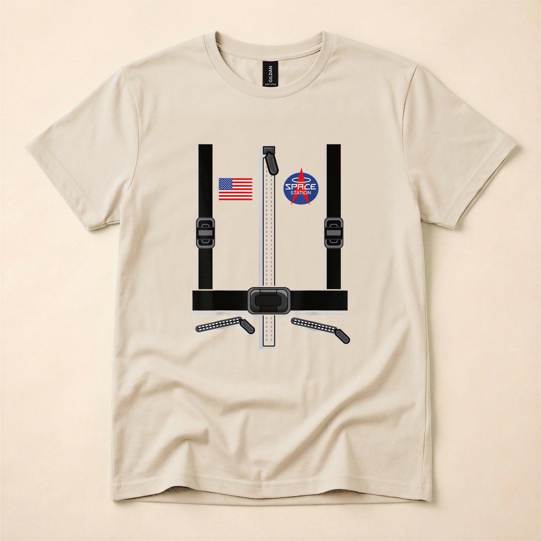 Astronaut Space Suit Funny Halloween Costume T-Shirt