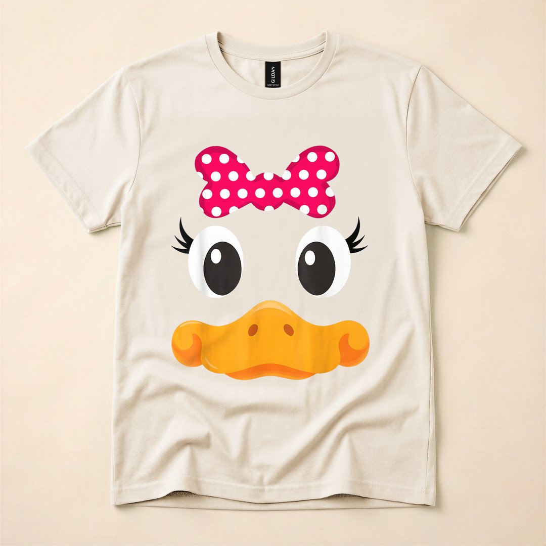 Coquette Duck Face Halloween Animal Costume T-Shirt