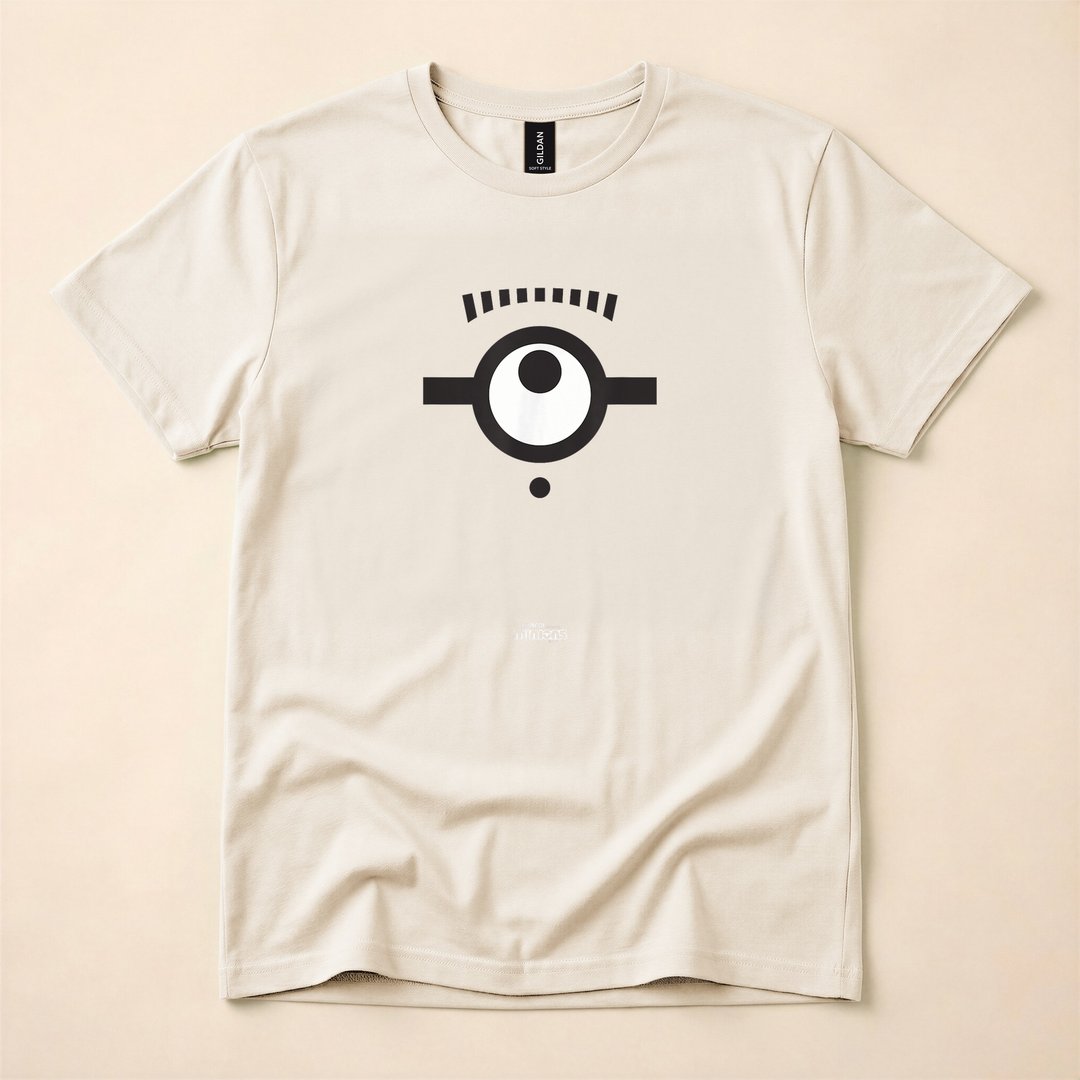Minions Carl Big Face Halloween Costume T-Shirt