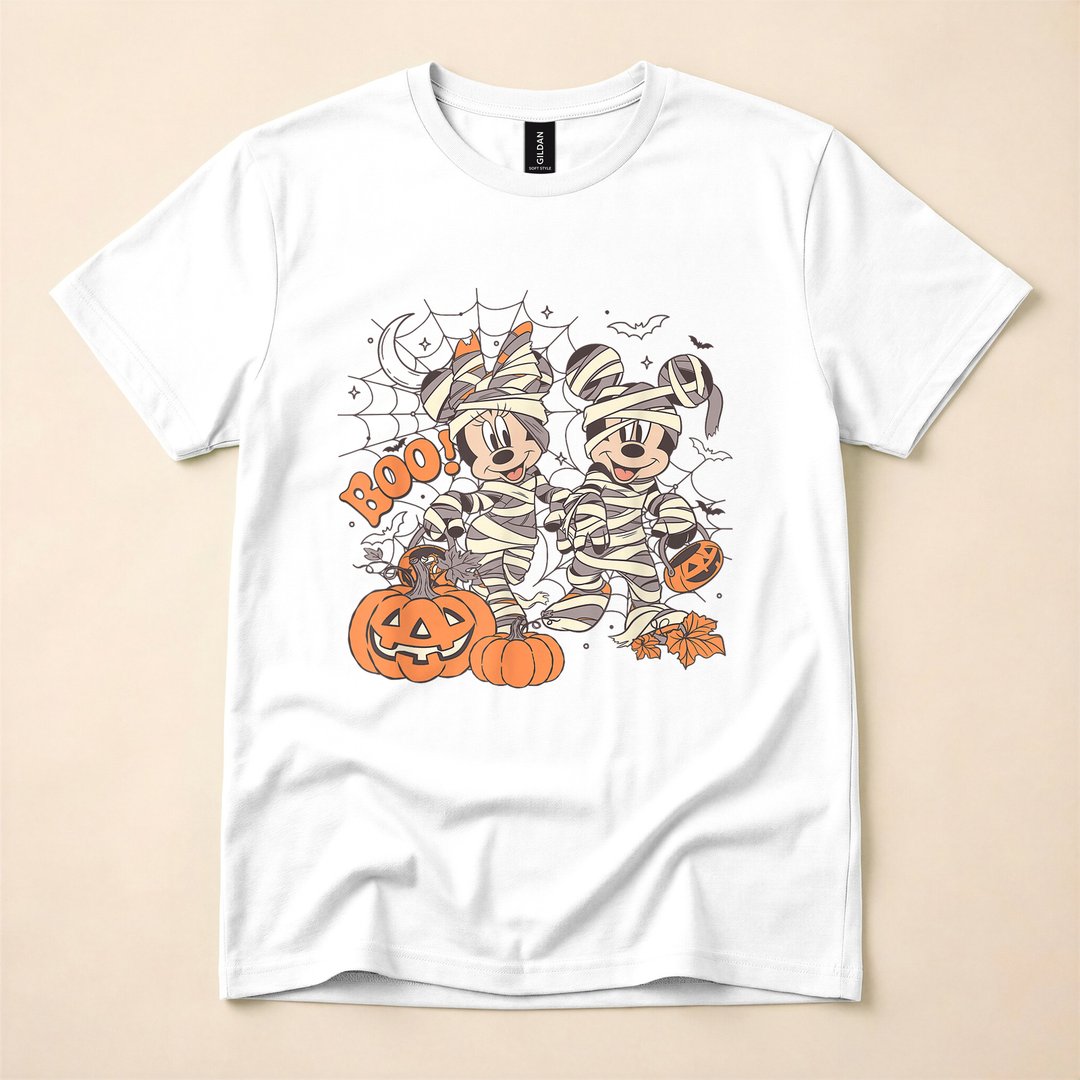 Mickey and Friends Boo Mummy Squad Halloween T-Shirt