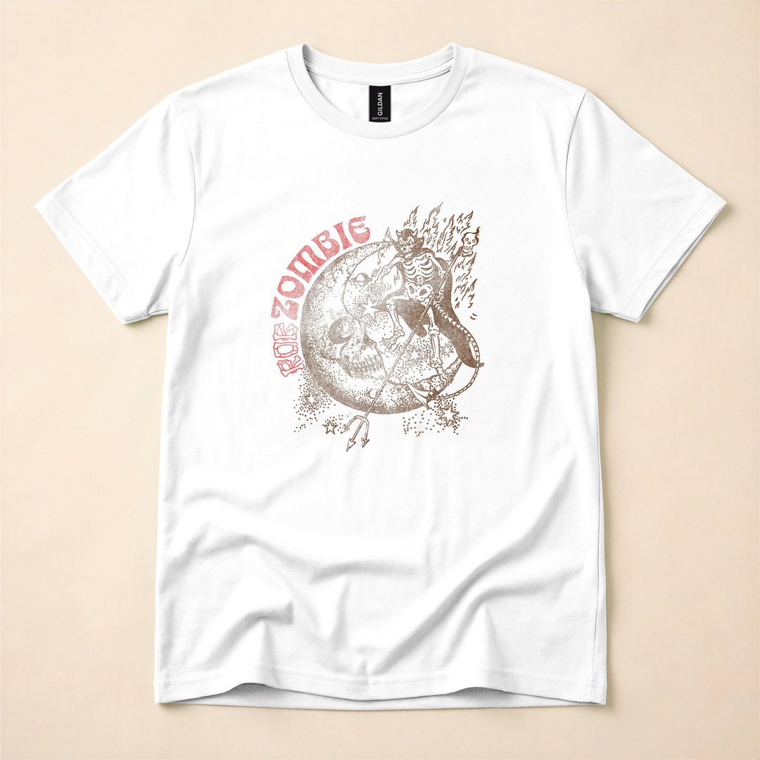 Rob Zombie Moon and the Devil Horror T-Shirt