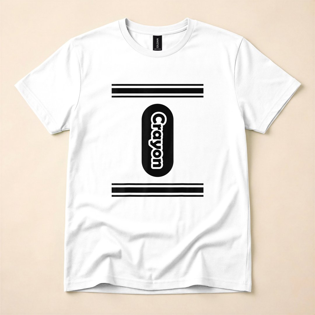 Crayon Box Group Halloween Costume Matching Colors T-Shirt