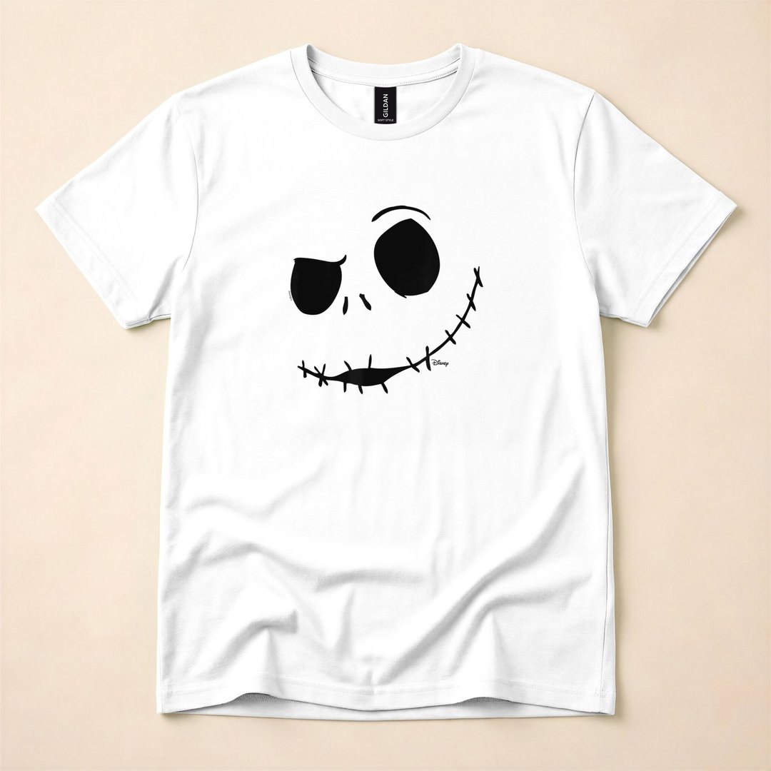 The Nightmare Before Christmas Jack Skellington Face T-Shirt