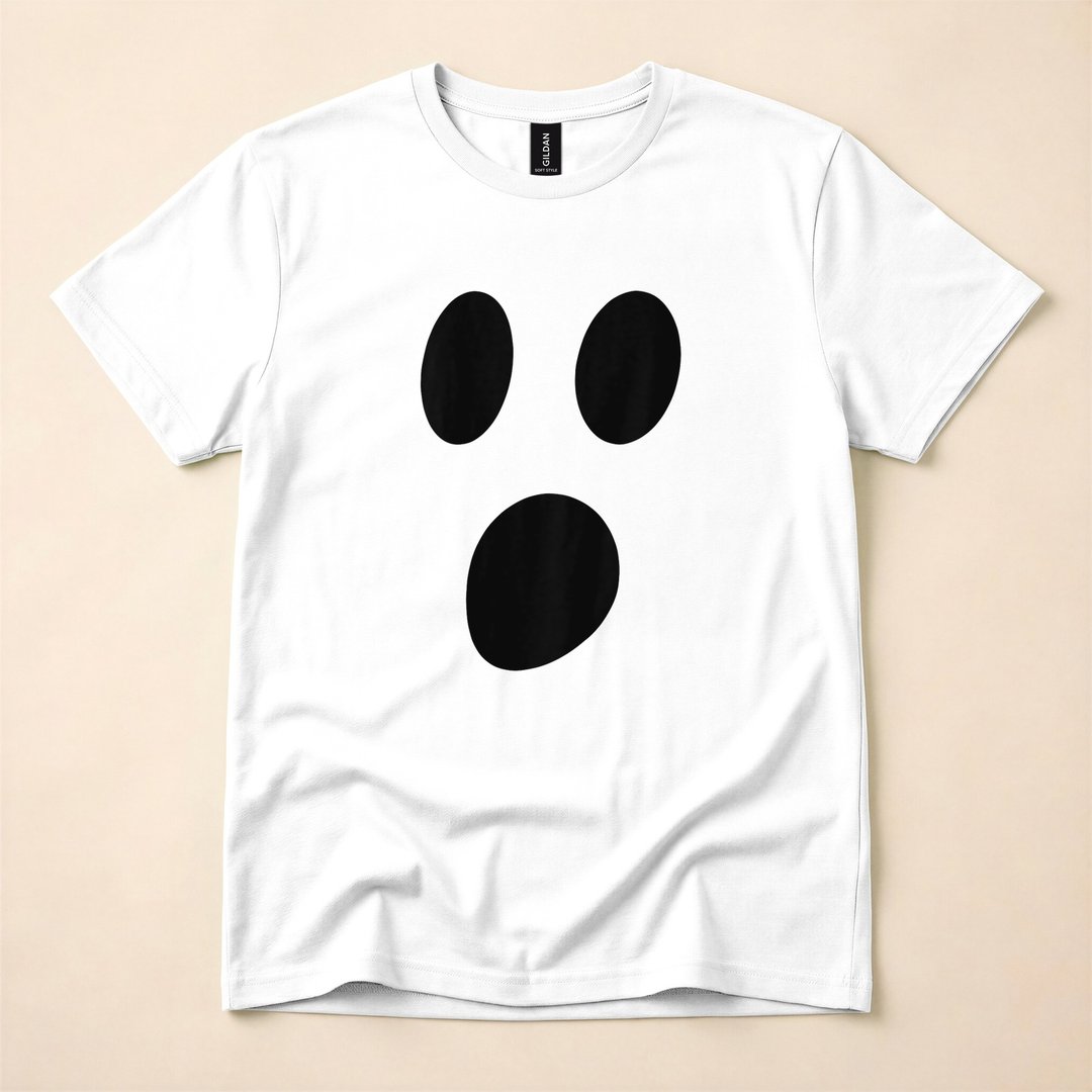 Cute Toddler Ghost Kids Halloween Costume T-Shirt